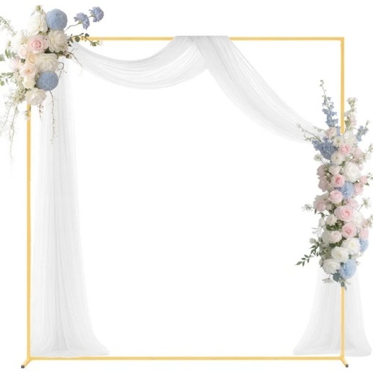 VEVOR Arch Backdrop Stand, 6.6 x 6.6 ft