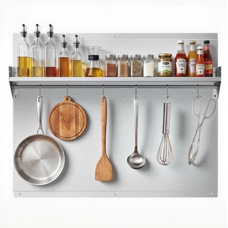 VEVOR 30" x 24" Stainless Steel Backsplash