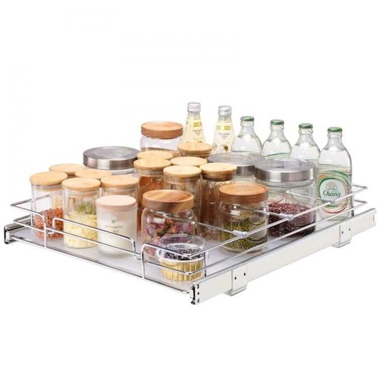 VEVOR 15.5"Wx21"Dx3.5"H Pull Out Cabinet Organizer