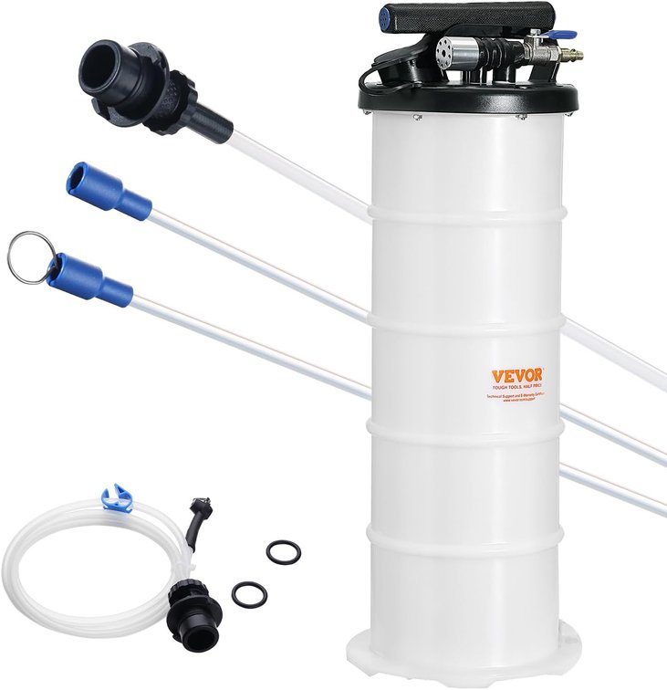VEVOR 6.5L Pneumatic/Manual Oil Extractor Pump