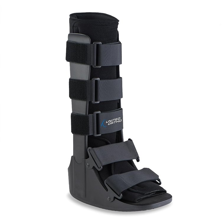 United Ortho Cam Walker Fracture Boot, Small, Black