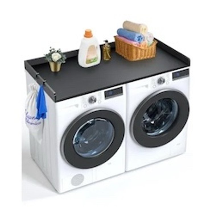VEVOR Washer Dryer Countertop, 54" x 27" Wood