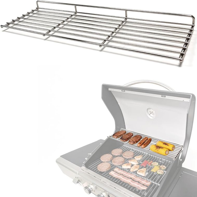 4pk Grill Warming Rack Replacement for Captiva Designs 4-Burner