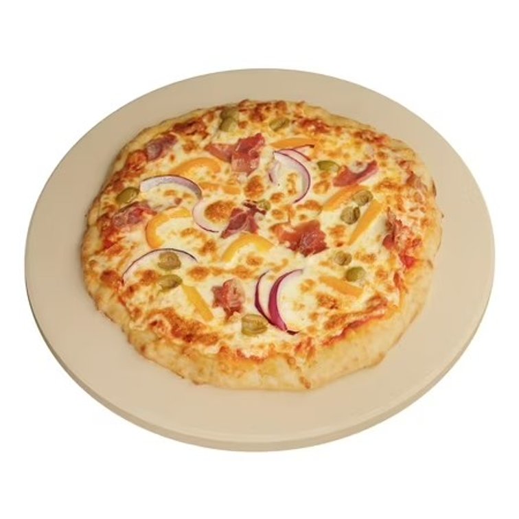 Old Stone Round Pizza Stone for Oven/Grill 16-Inch - 2 pack