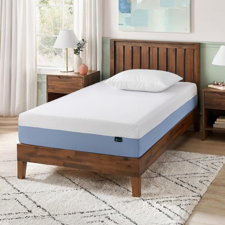 Zinus 8" Twin Cooling Memory Foam Mattress, Medium Feel