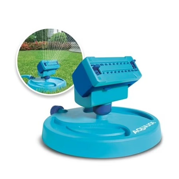 Aqua Joe Gear-Driven Oscillating Sprinkler on Sled Base,4,250