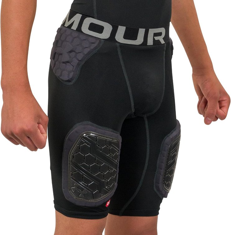 Under Armour Gameday Pro 5-Pad Youth Football Girdle Shorts
