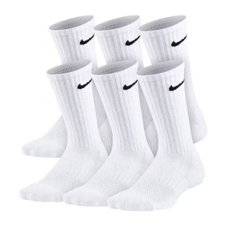 Nike Big Boys 6 Pair Crew Socks