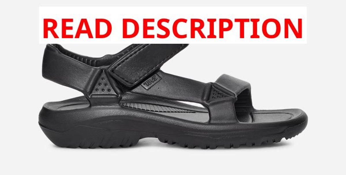 TEVA Kids' Hurricane Drift Water Sandal in Blue, Size 5Y