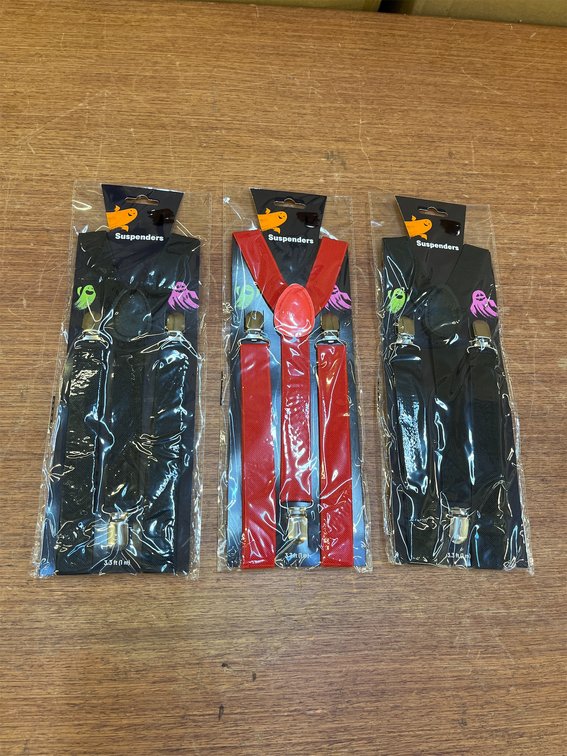 3 pack 3.3' Suspenders
