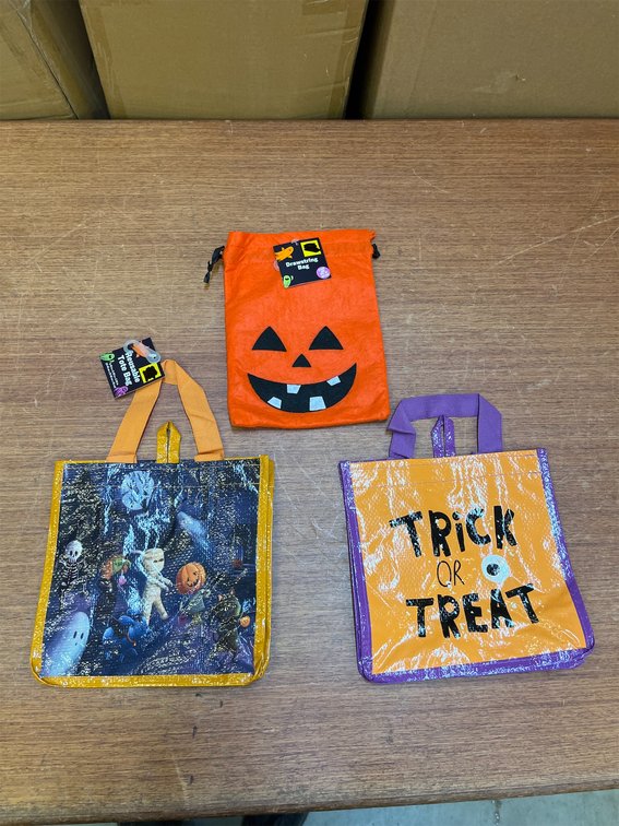3pk Halloween Goody Bags