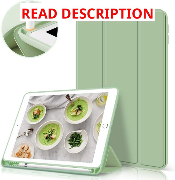 Aoub Case for iPad 9.7 (6th/5th Gen) 2018/2017 - Light Green