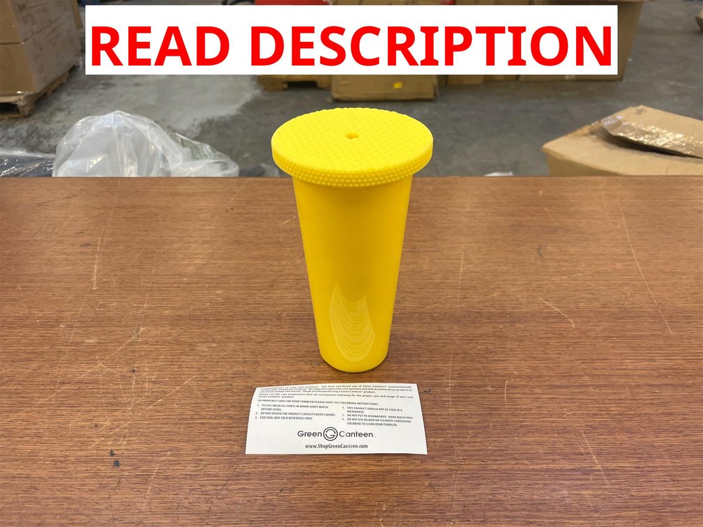 24oz Plastic Tumbler w/ Textured Lid