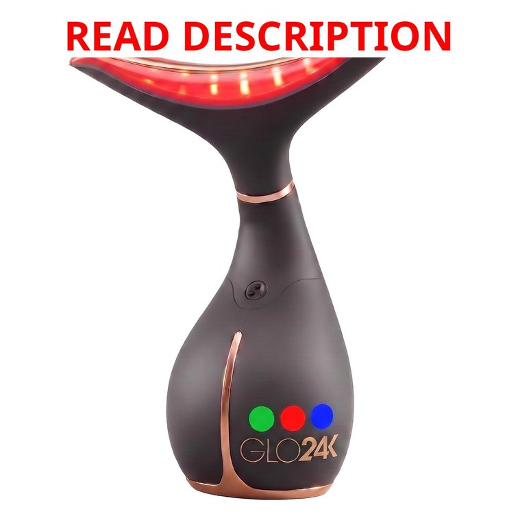 GLO24K LED Face Massager & Neck Wand - Beauty Tool