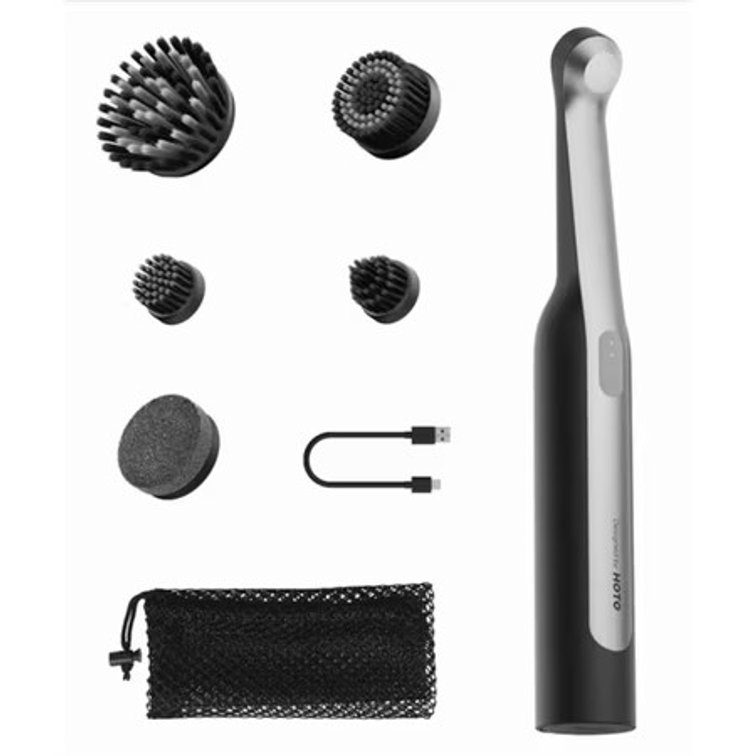 HOTO Wand Cordless Spin Scrubber
