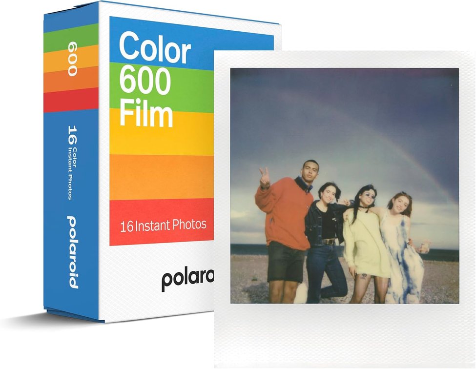 Polaroid Color Film for 600, Double Pack 16 Photos (6012)
