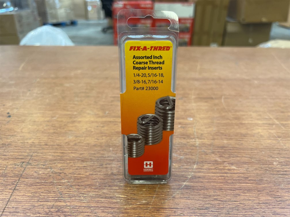 Fix-A-Thred Thread Inserts (1/4-20,5/16-18,3/8-16,7/16-14)