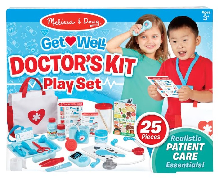 Melissa and Doug Get Well Doctor's Kit Play Set