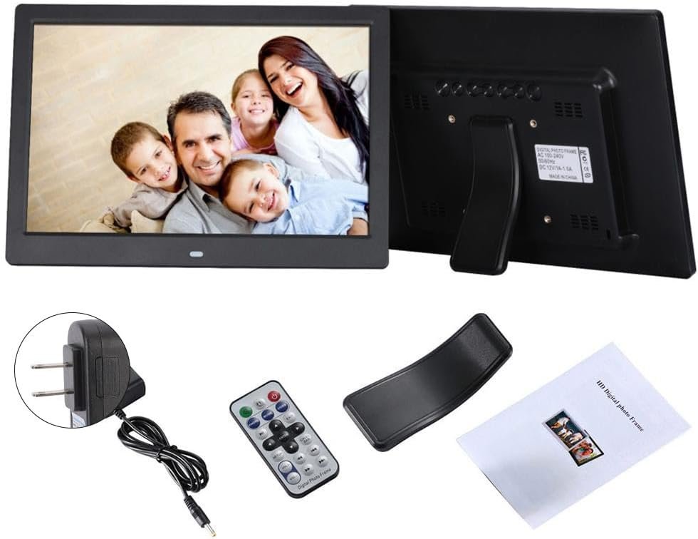 Hidyliu 12-Inch Digital Picture Frame 1280x800 IPS USB