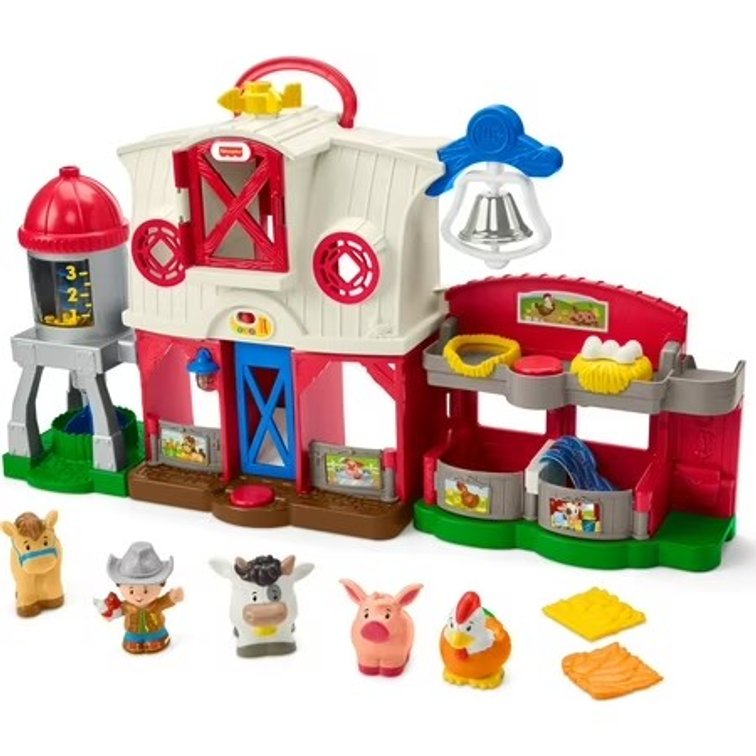 Fisher-Price Toddler Farm Playset with Smart Stages