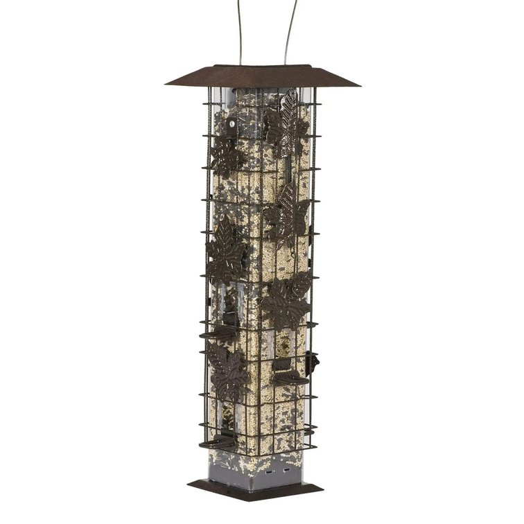 Perky-Pet Squirrel-Be-Gone Wild Bird Feeder 2 lb 6 ports