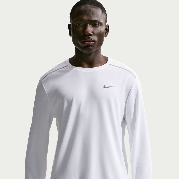 Nike Men's Dri-FIT Miler UV Long Sleeve Running T-Shirt