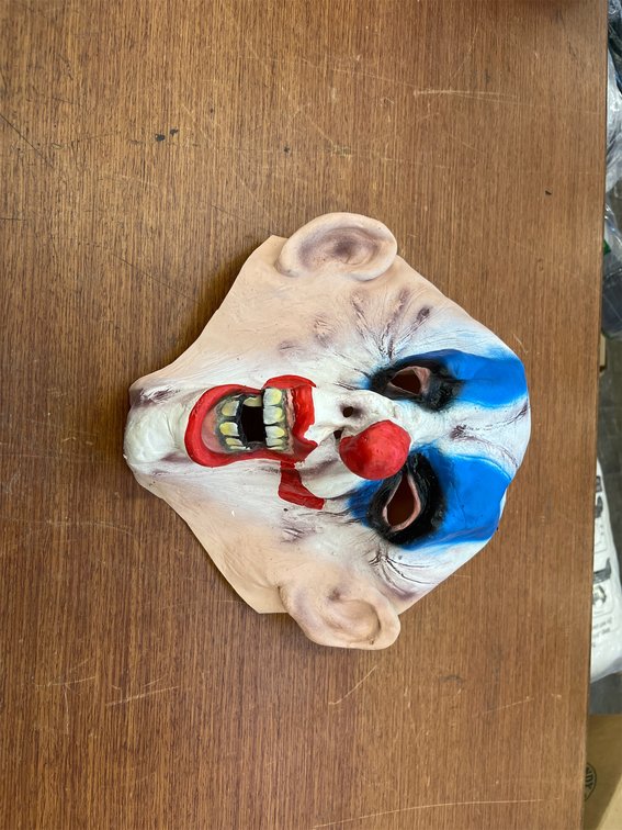 Scary Halloween Clown Mask