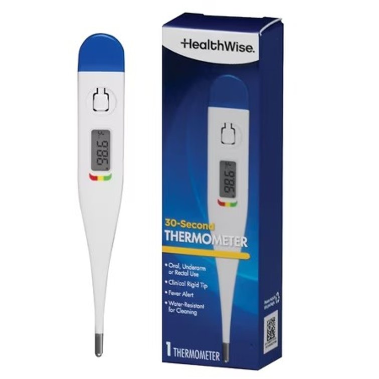 Healthwise Digital Thermometer, 30-Second Readout