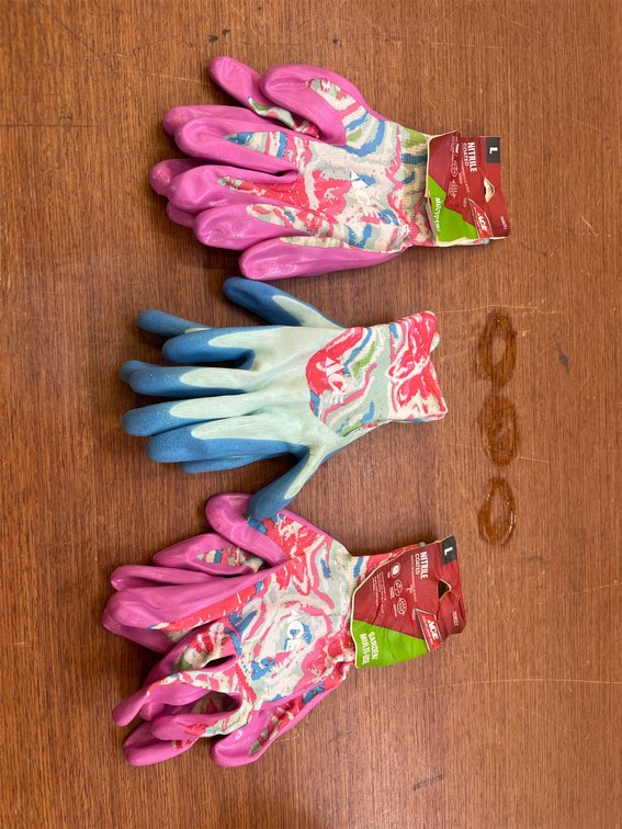 Ace Hardware Nitrile Coated Garden Gloves - 3 pack
