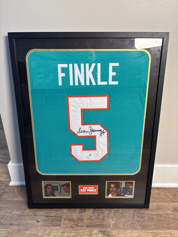 Sean Young Autographed "Ray Finkle" Jersey