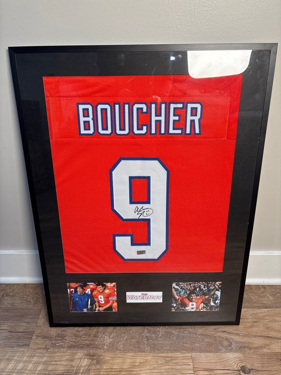 Adam Sandler Bobby Boucher Autographed Jersey