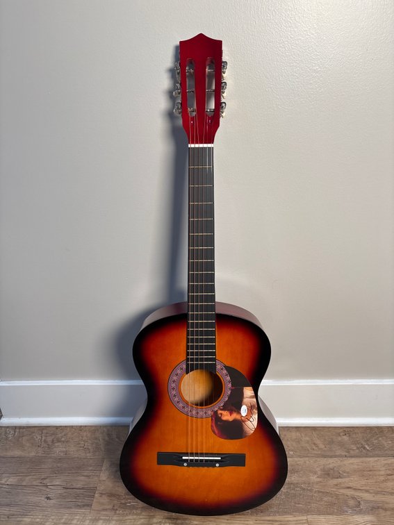 Ariana Grande Autographed Guitar