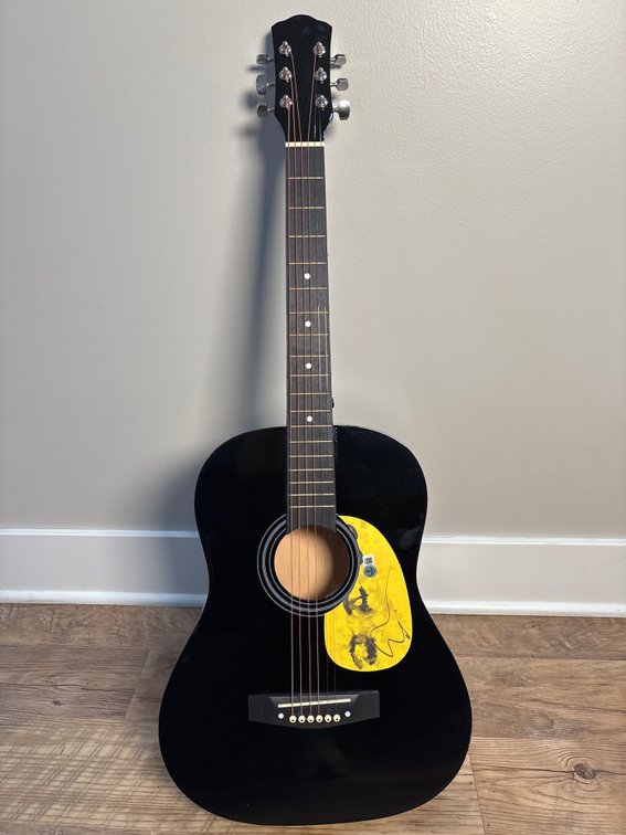 Ed Sheeran Autographed Guitar