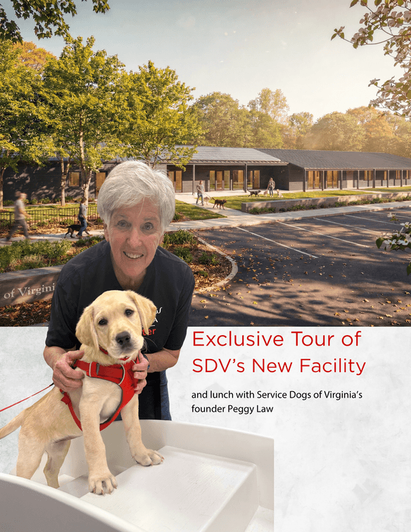 Tour of SDV’s New Facility + Lunch with SDV’s Founder, Peggy Law