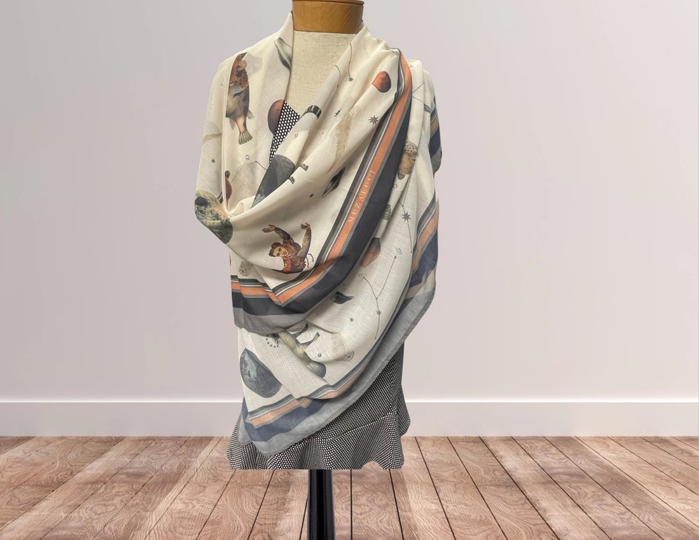 Muzaluci “Circus Dance” Cotton Wrap