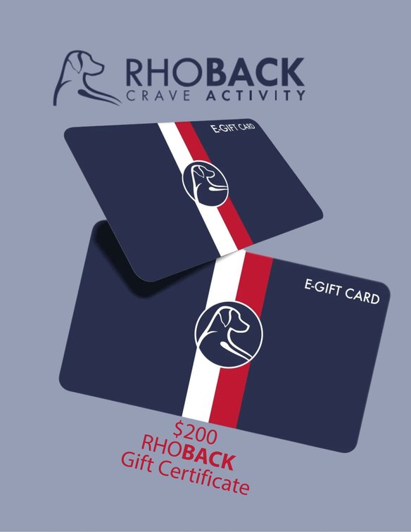 Rhoback $200 Gift Card