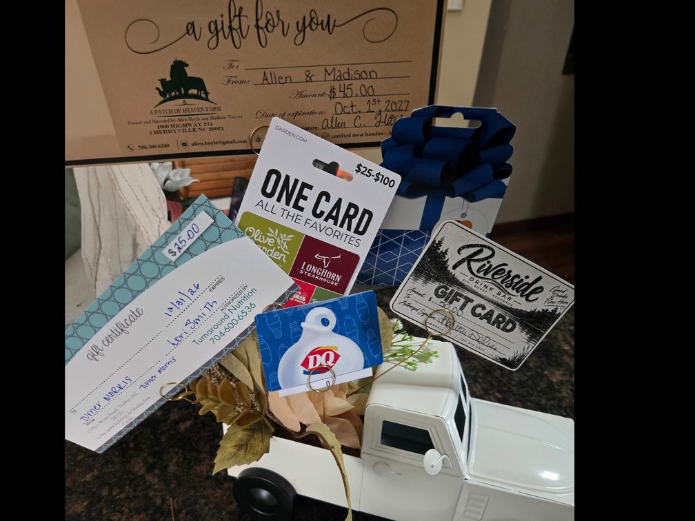 Gift Card Bouquet #2