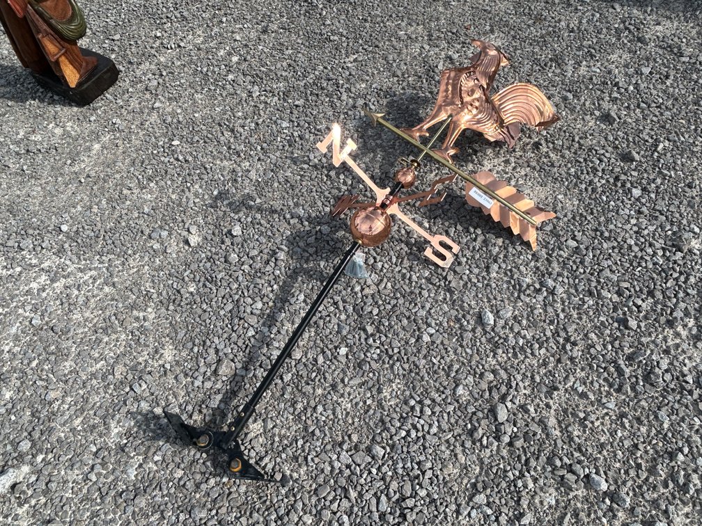 COPPER ROOSTER WEATHERVANE