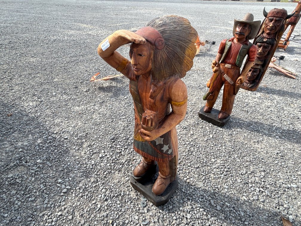 3’ TEAKWOOD INDIAN