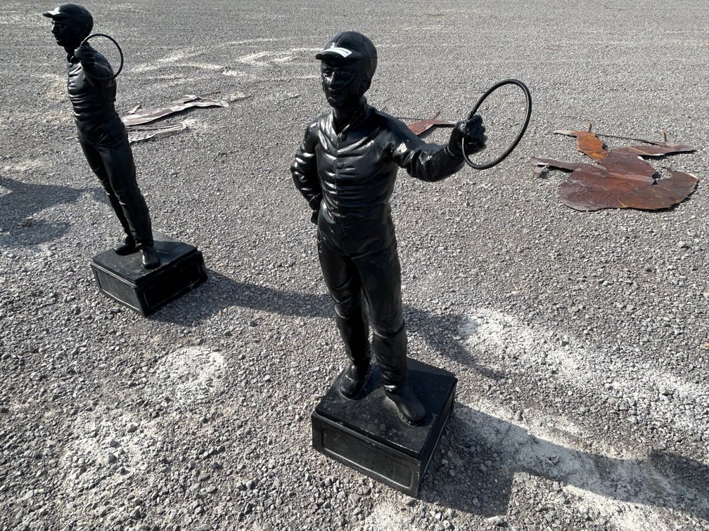JOCKEY STATUE