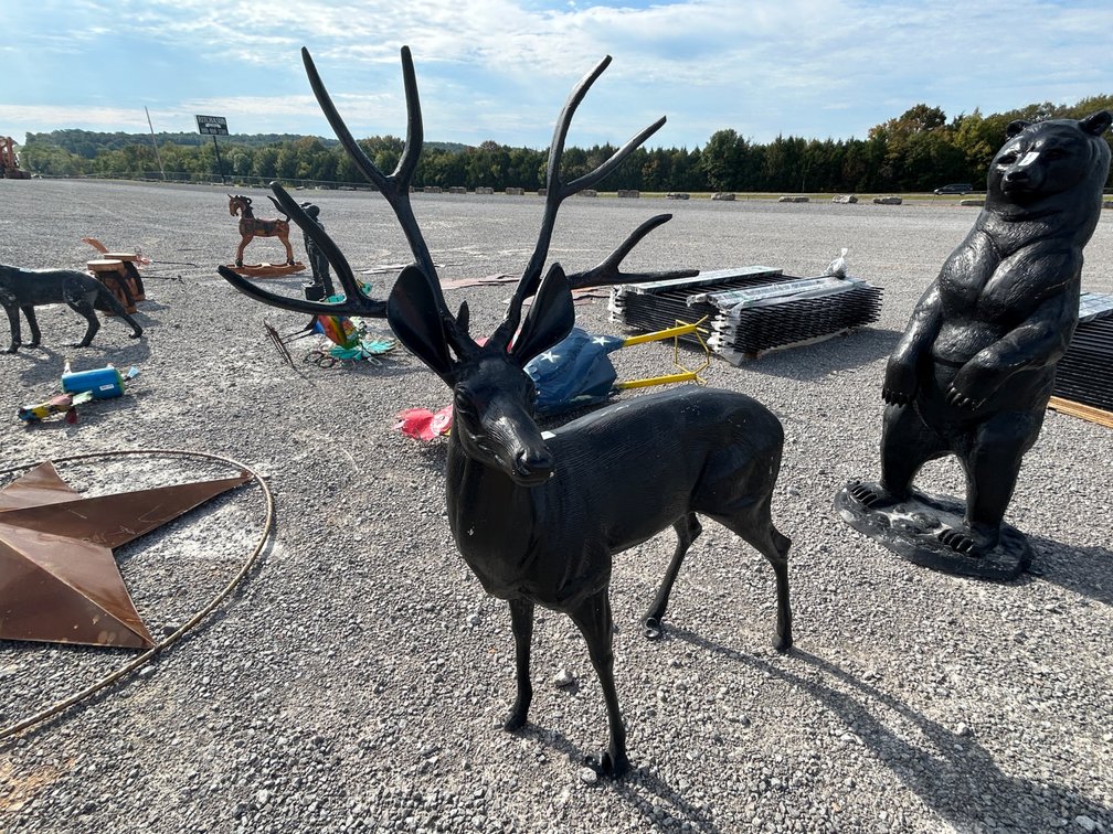 BUCK STATUE