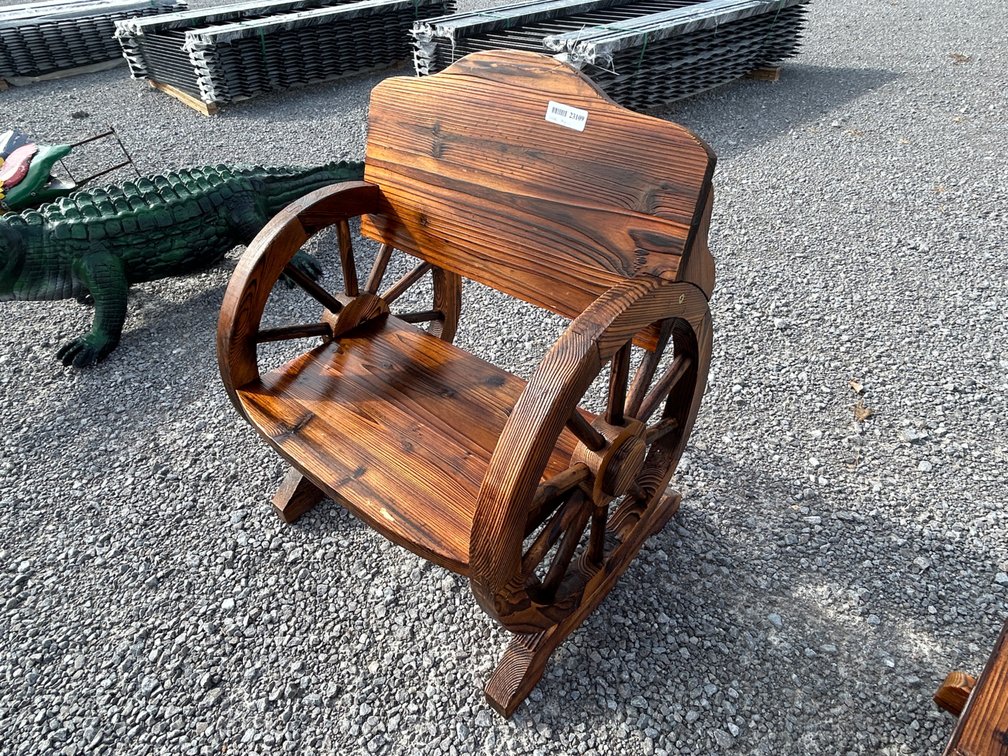 WOODEN WAGON CHAIR