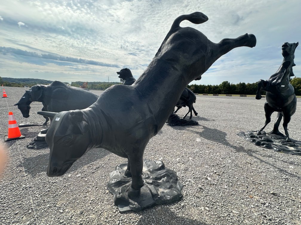BODACIOUS THE BULL STATUE
