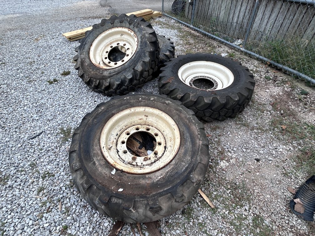 SET OF 4 WHEELS / TIRES