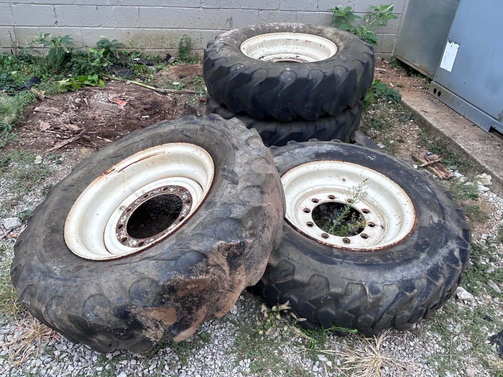 SET OF 4 WHEELS / TIRES