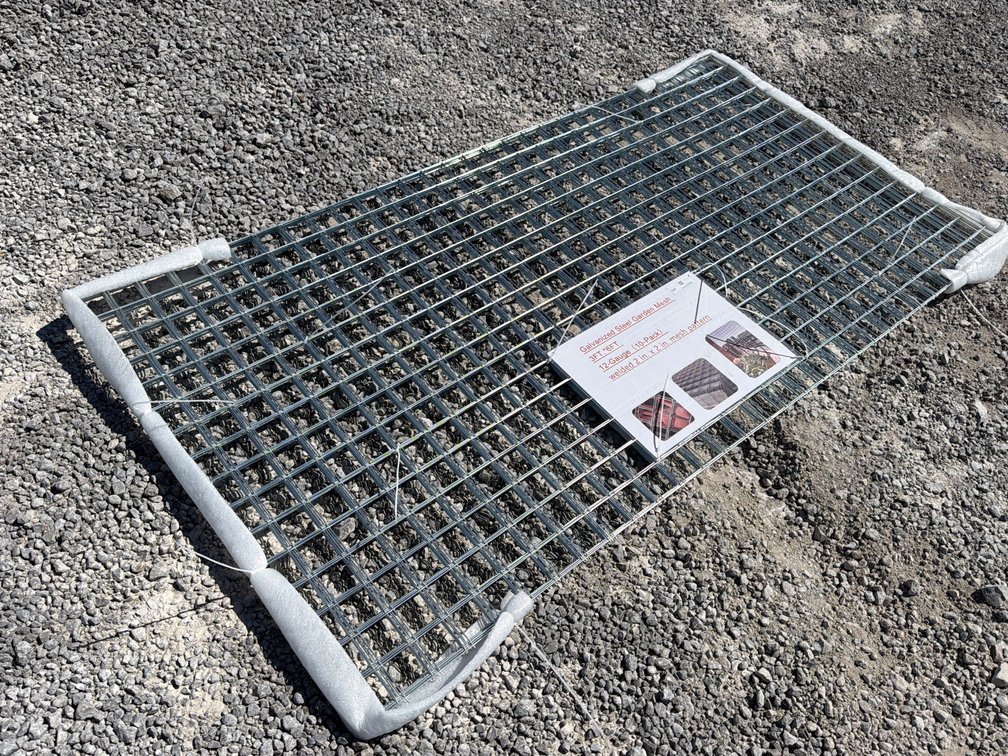 GALVANIZED GARDEN MESH