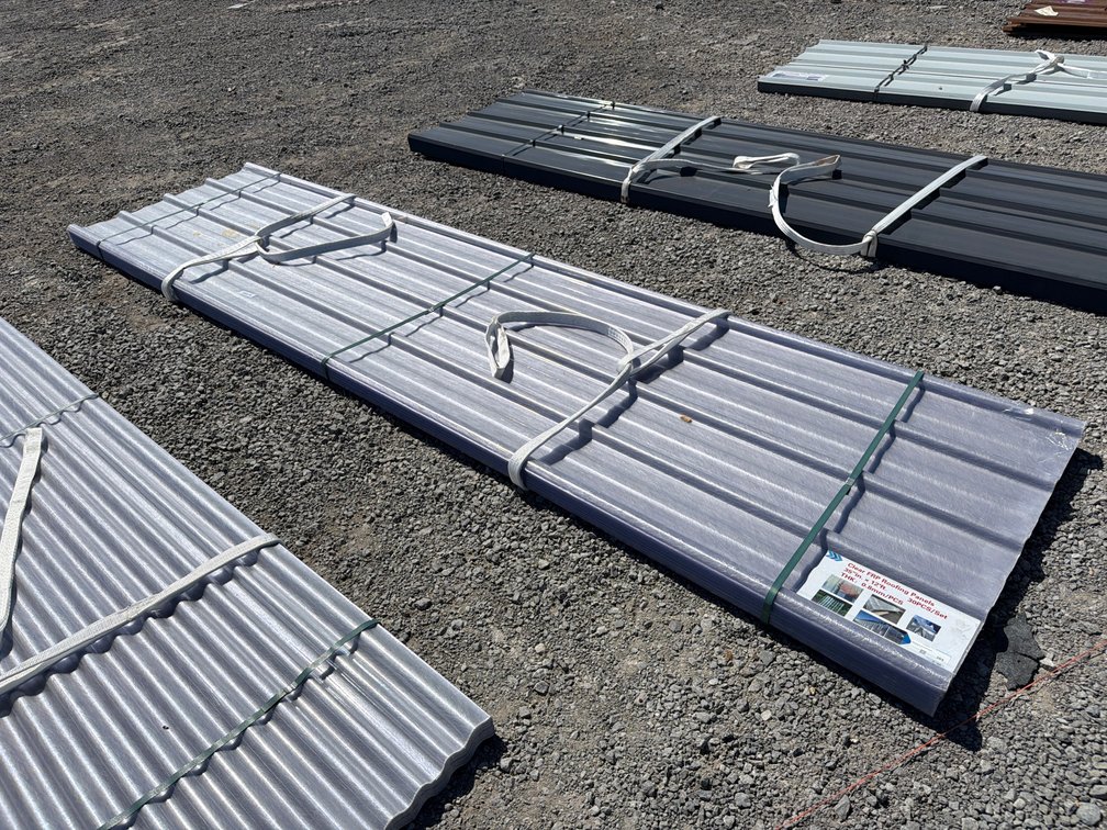 12' CLEAR ROOFING PANELS
