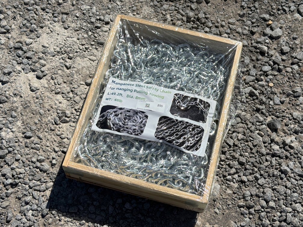 MANGANESE STEEL SAFETY CHAIN