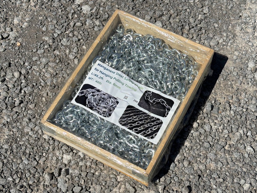 MANGANESE STEEL SAFETY CHAIN