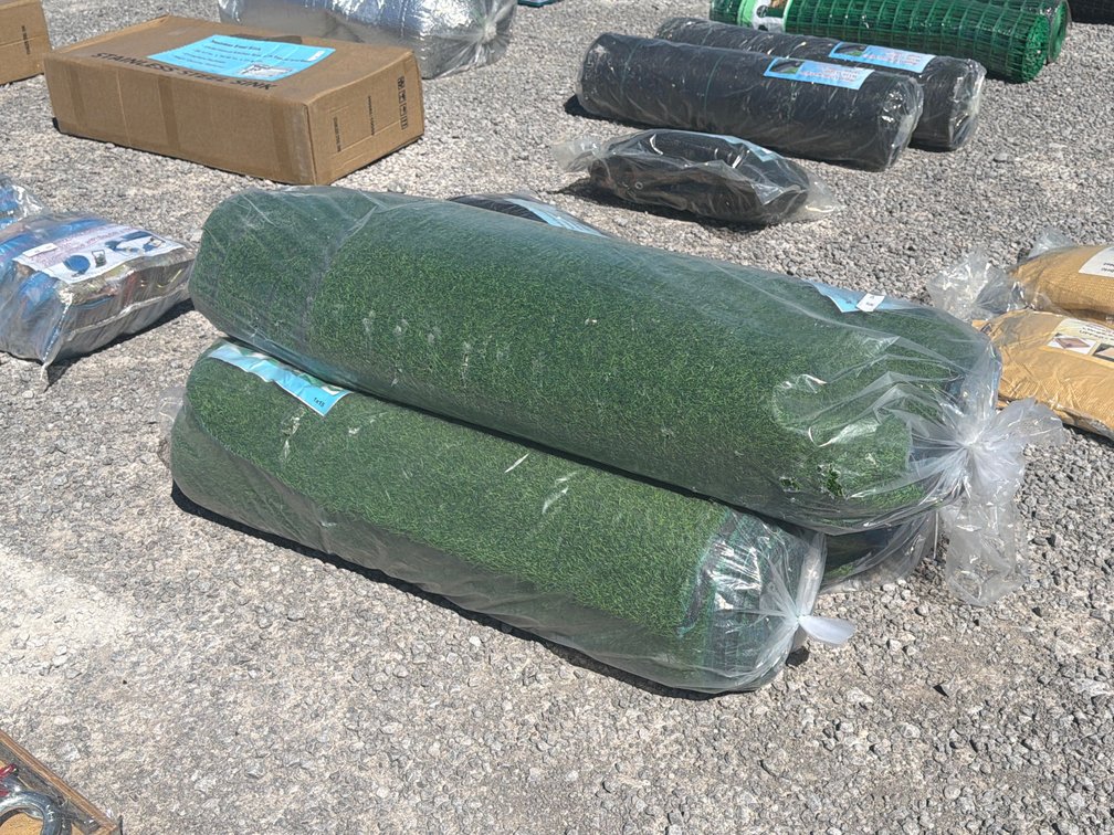 (3) ROLLS OF ARTIFICAL TURF